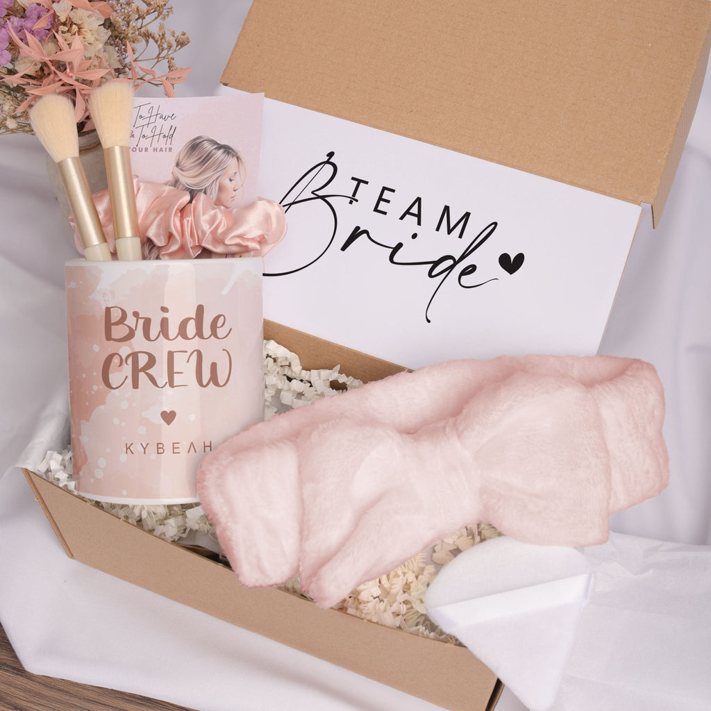 Pink Bride Crew - Makeup Brush Holder Gift Box - GOTShirts