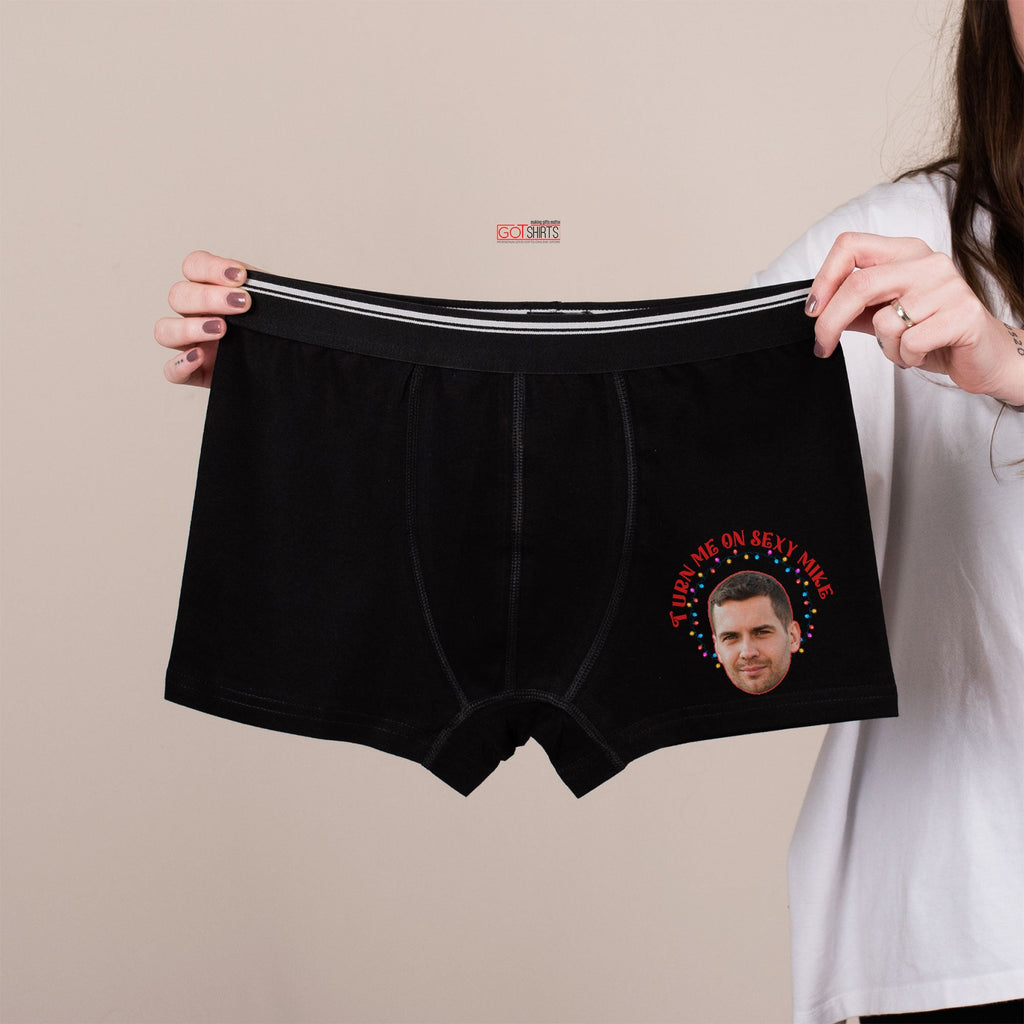 Turn Me On - Men's Boxer Shorts - GOTShirts