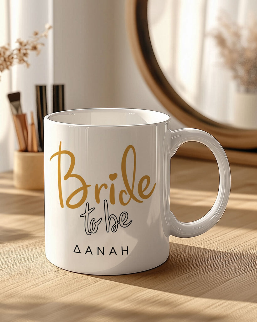 Gold Bride To Be - Ceramic Mug 330ml - GOTShirts