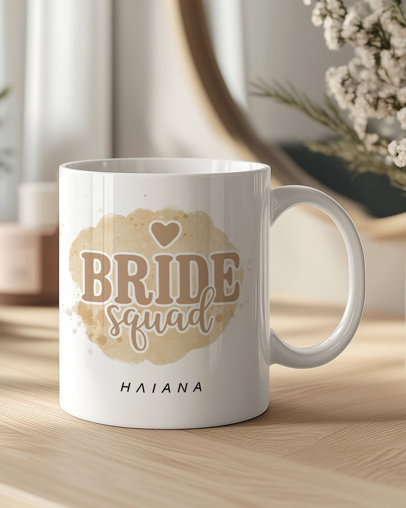 Watercolor Bride Squad - Ceramic Mug 330ml - GOTShirts