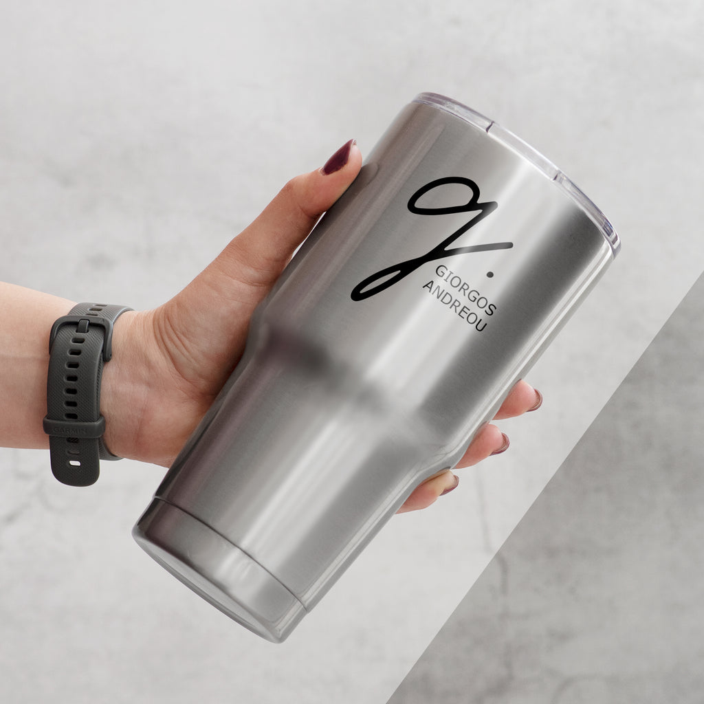 Name & Letter - GIGA Stainless Steel Thermos 880ml