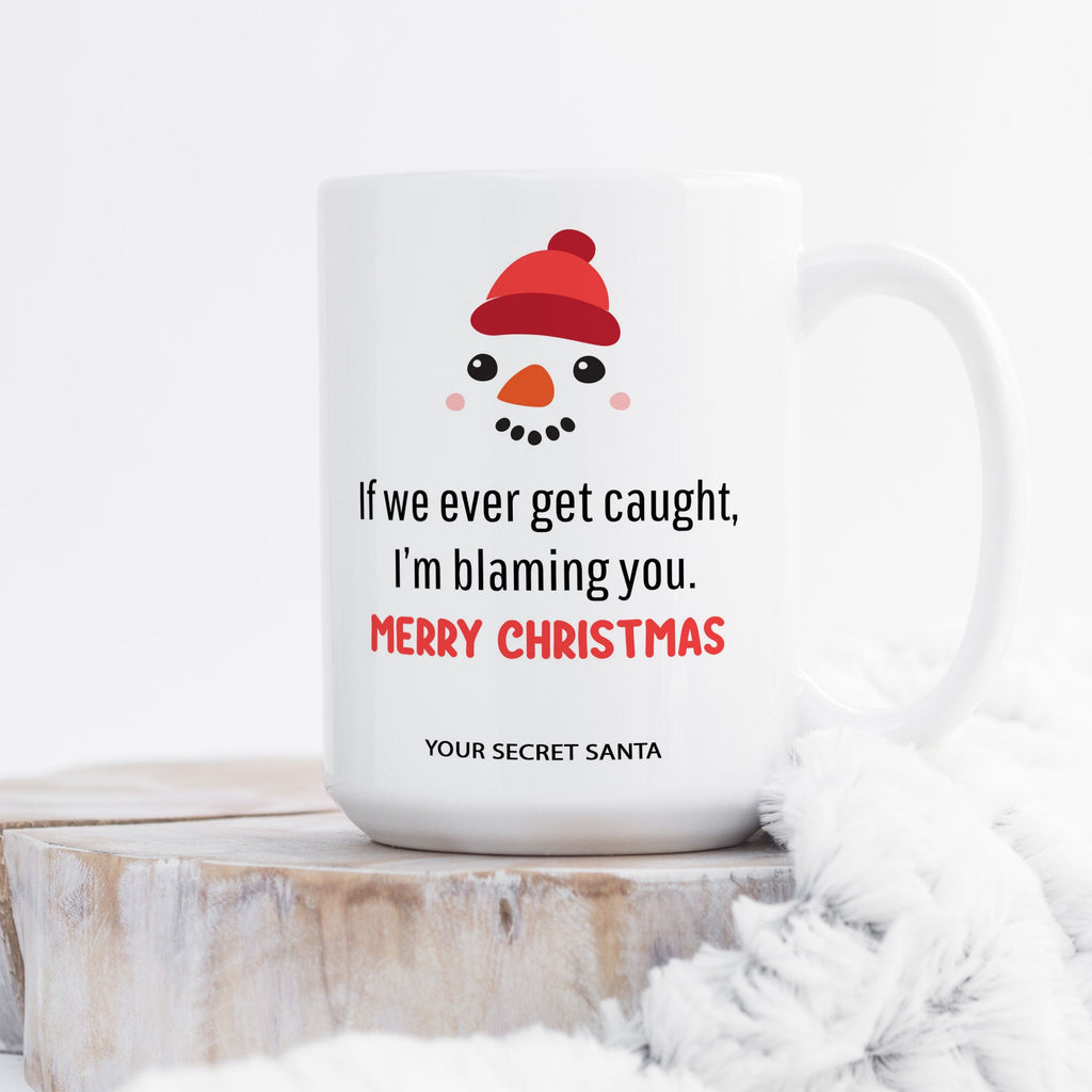 I'm Blaming You - Large Ceramic Coffee Mug - GOTShirts