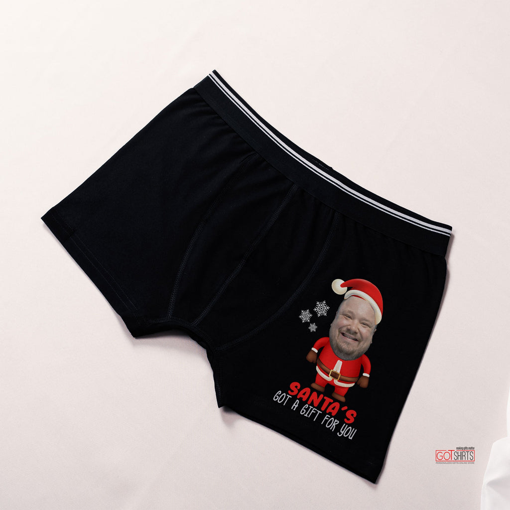 Santa's Got A Gift For You - Men's Boxer Shorts - GOTShirts