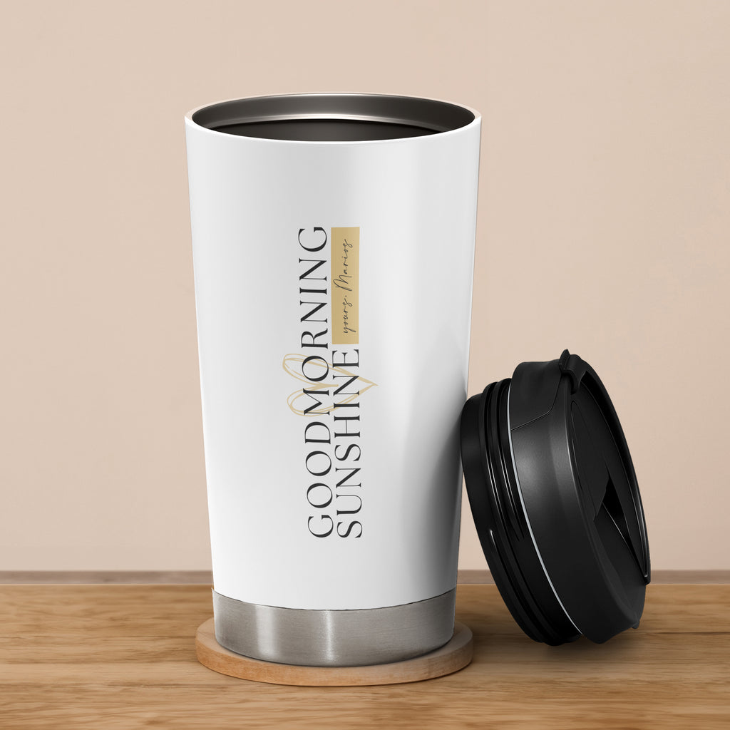 Goodmorning Sunshine - Stainless Steel Travel Mug
