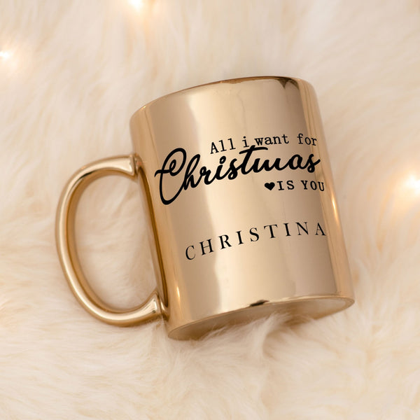All I Want For Christmas - Mirror Mug - GOTShirts