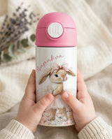 Bunny Ballerina - Double Wall Bottle & Pouch Gift Set - GOTShirts