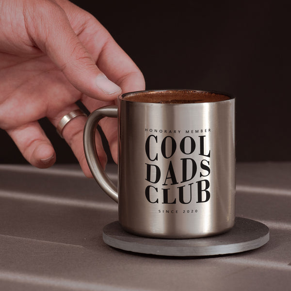 Cool Dads Club - Stainless Steel Coffee Mug - GOTShirts