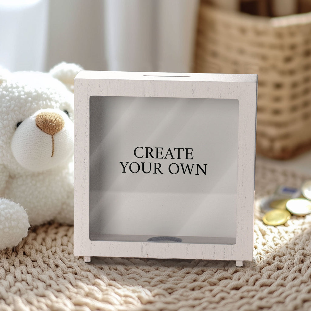 Create Your Own - Wooden Money Box Frame - GOTShirts