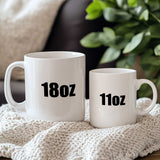 A Life Full Of Love - Big Ceramic Mug 18oz - GOTShirts