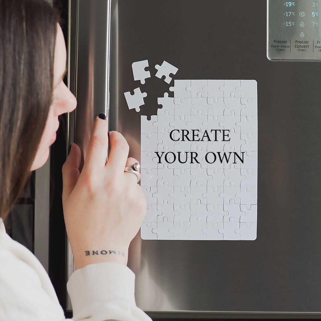 Create Your Own - Fridge Magnetic Rectangle Puzzle - GOTShirts