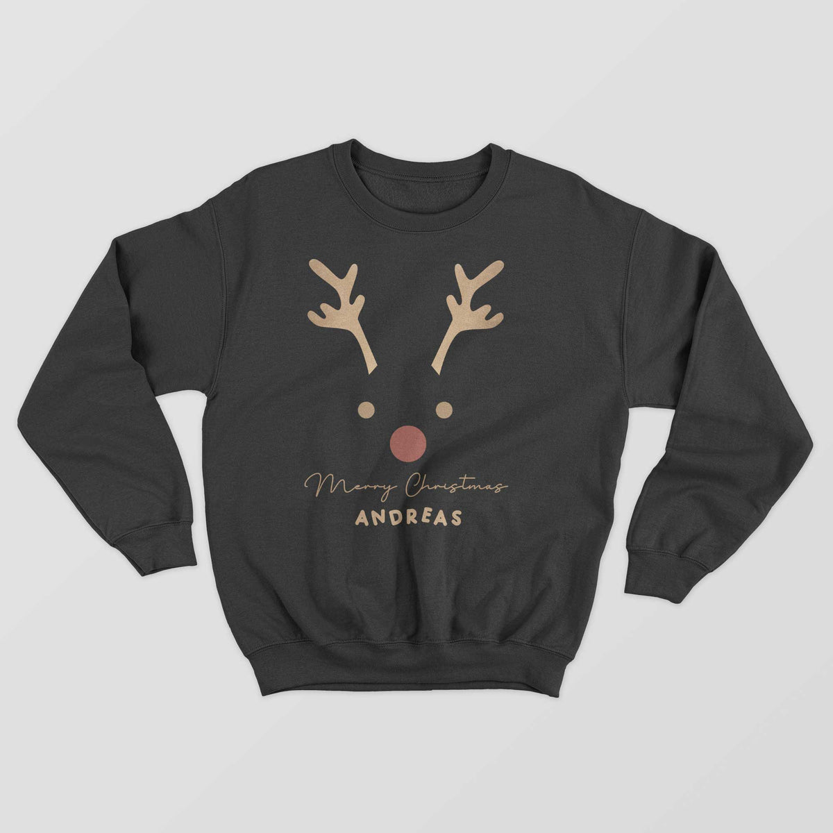 Merry Christmas Rudolph Sweatshirt - GOTShirts