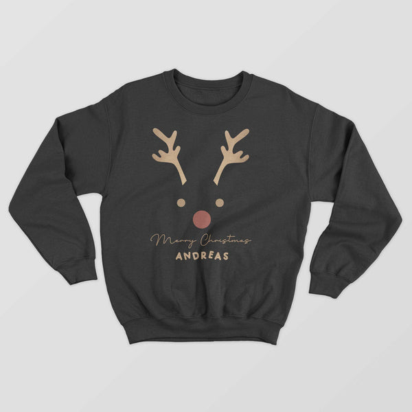 Merry Christmas Rudolph Sweatshirt - GOTShirts