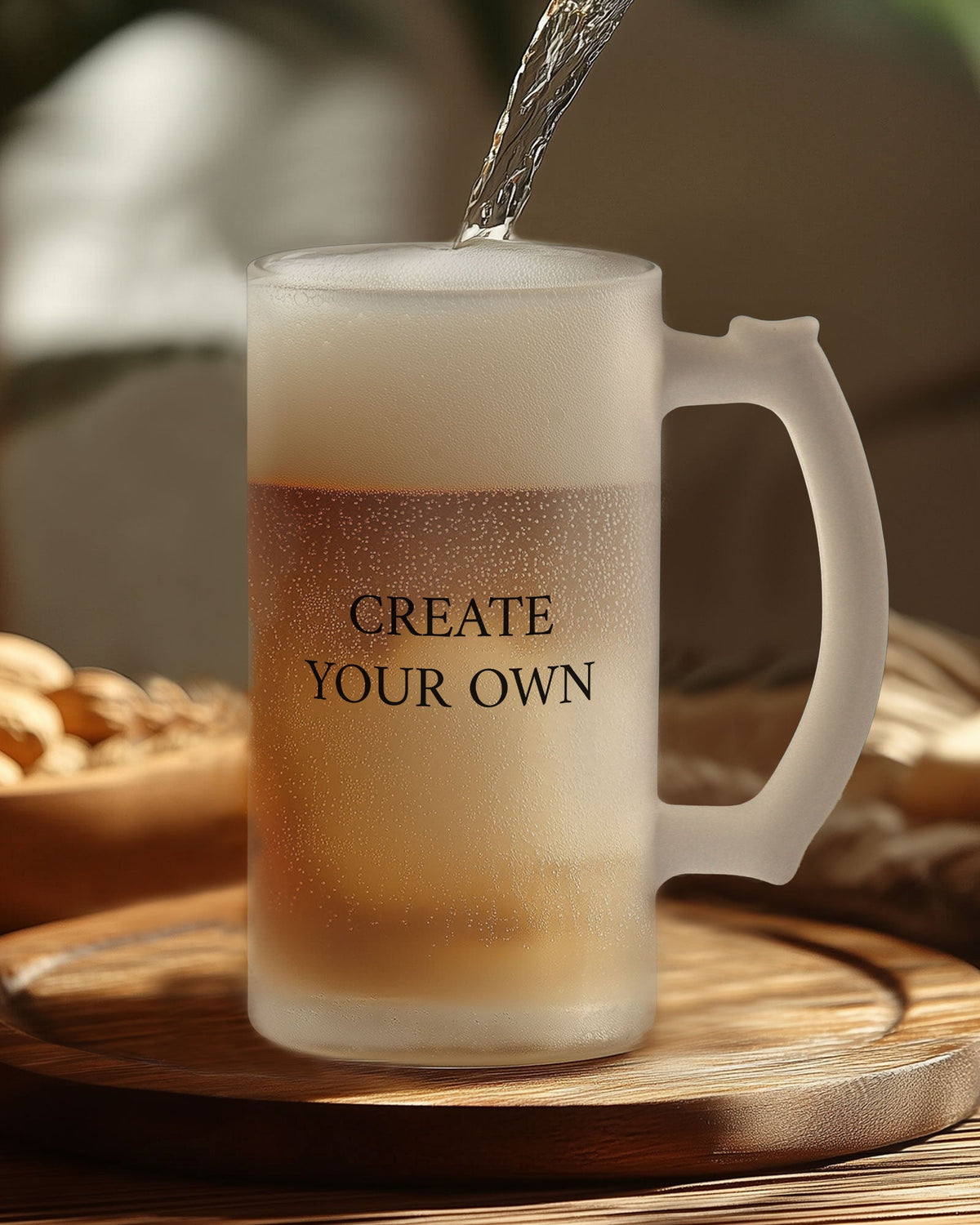 Frosted Beer Glass - GOTShirts