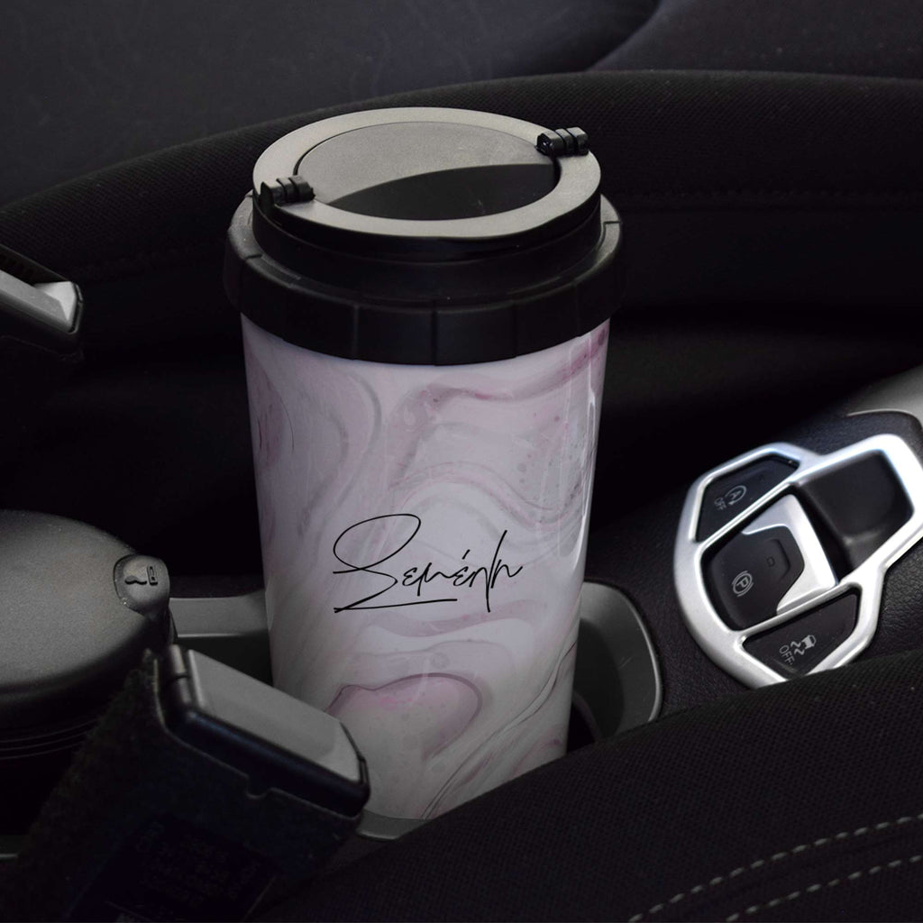 Pastels Marble - Stainless Steel Travel Mug - GOTShirts