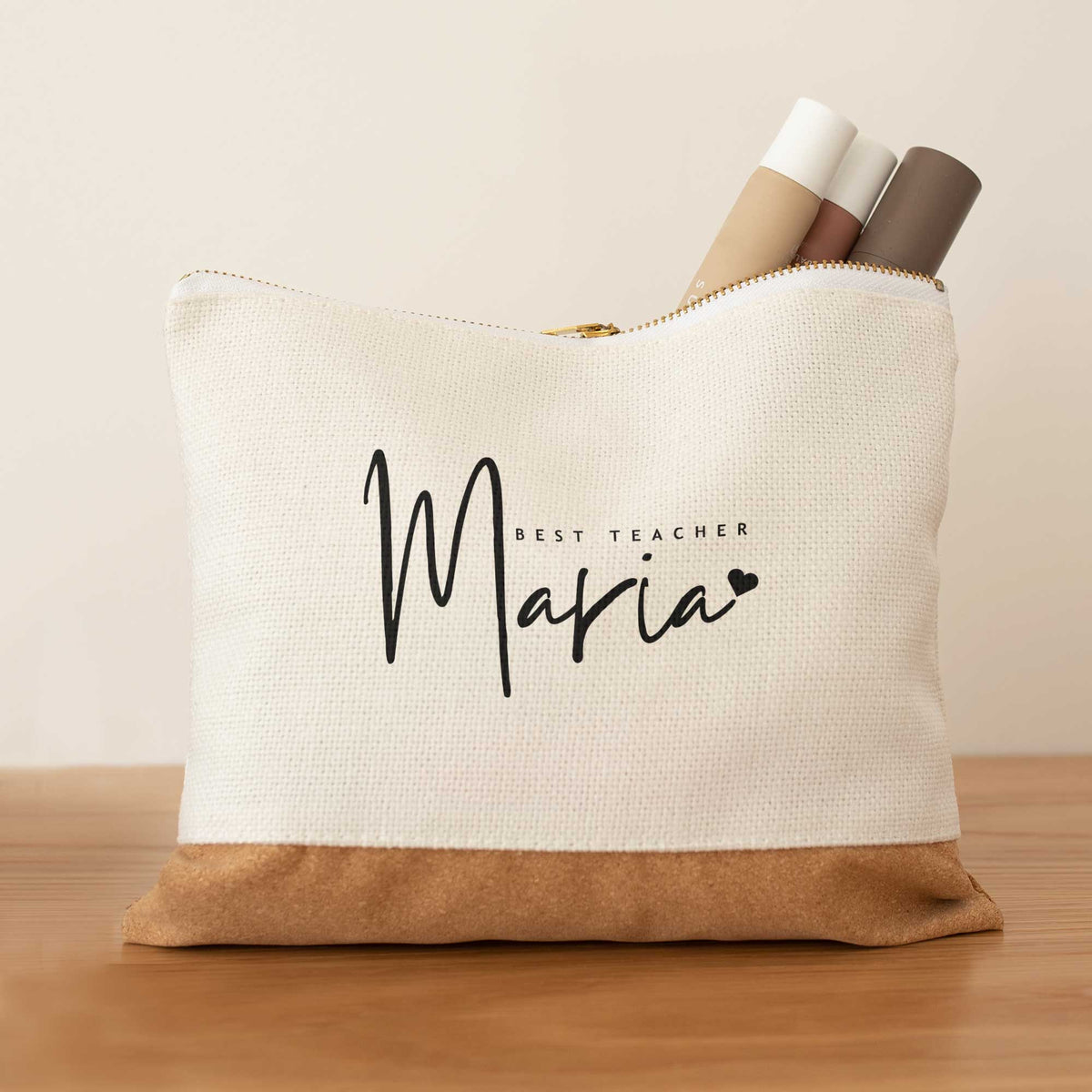 Best Teacher - Pencil Case With Cork - GOTShirts
