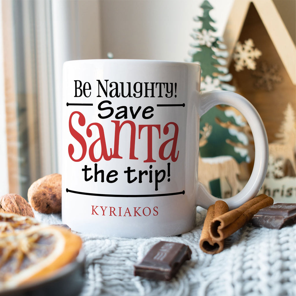 Save Santa The Trip - Ceramic Mug 330ml - GOTShirts