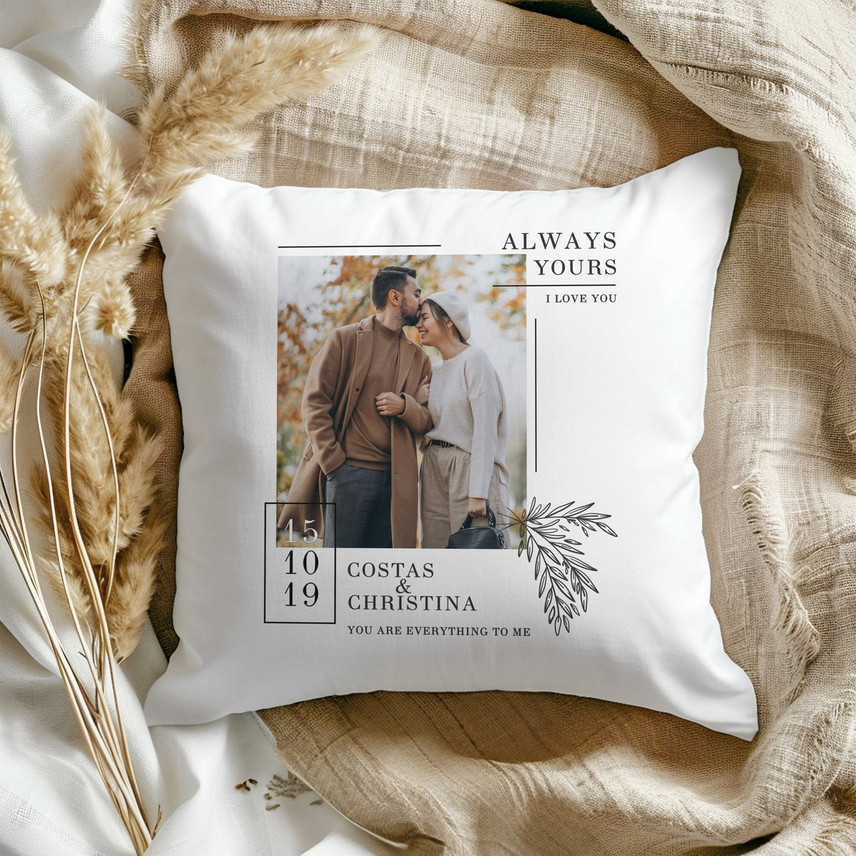 Always Yours - White Pillow - GOTShirts