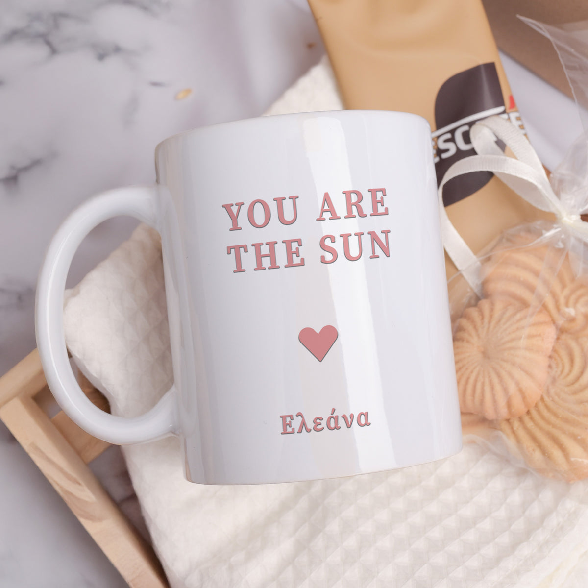 Sun & Moon - Ceramic Mug 11oz & Coaster Gift Box - GOTShirts
