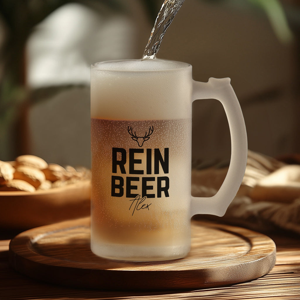 Rein Beer - Frosted Beer Glass - GOTShirts