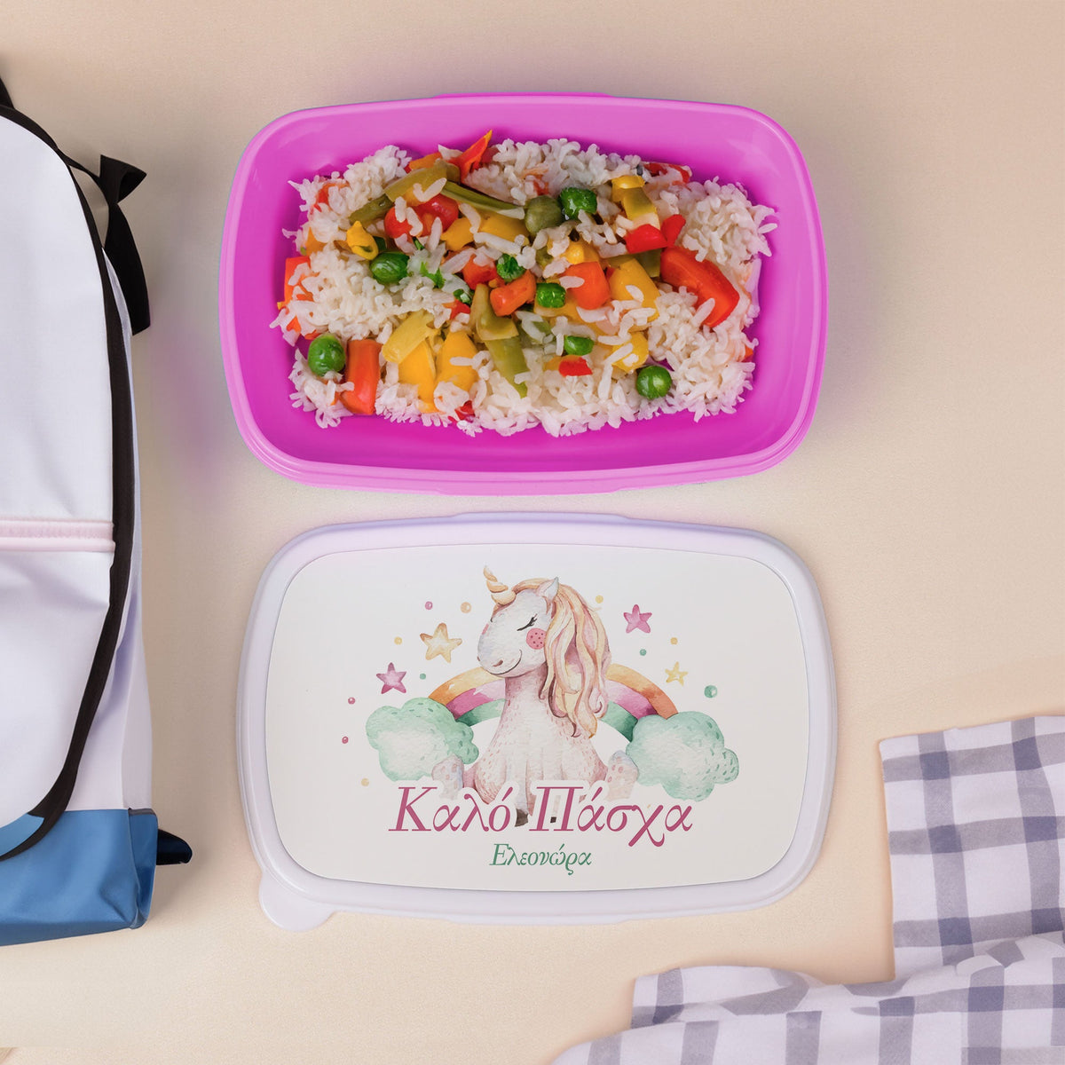 Unicorn - Plastic Lunch Box - GOTShirts