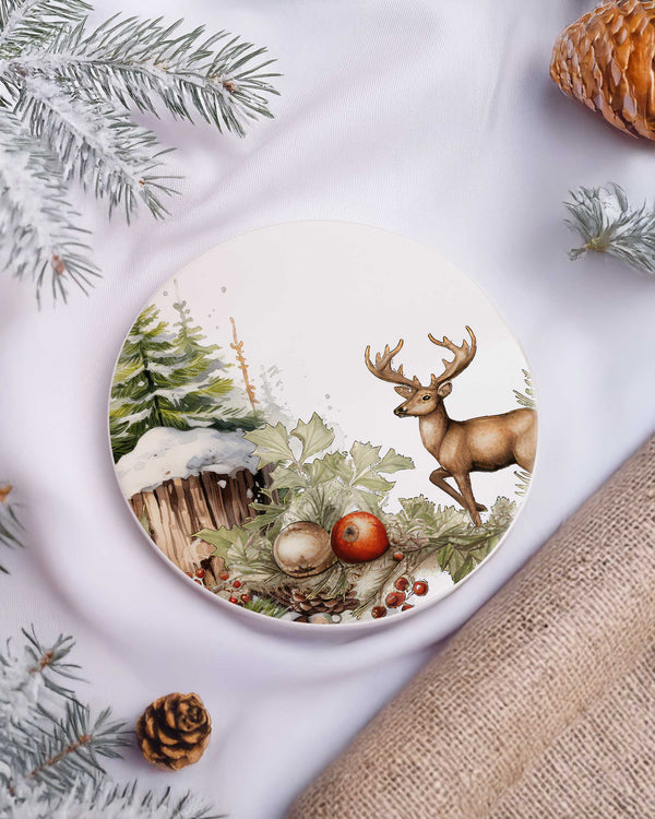 Merry Christmas Grandparents - Coffee Mug & Coaster Double Set - GOTShirts