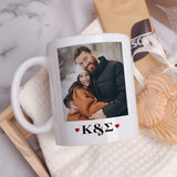 Couple Initials - Ceramic Mug 11oz & Coaster Gift Box - GOTShirts