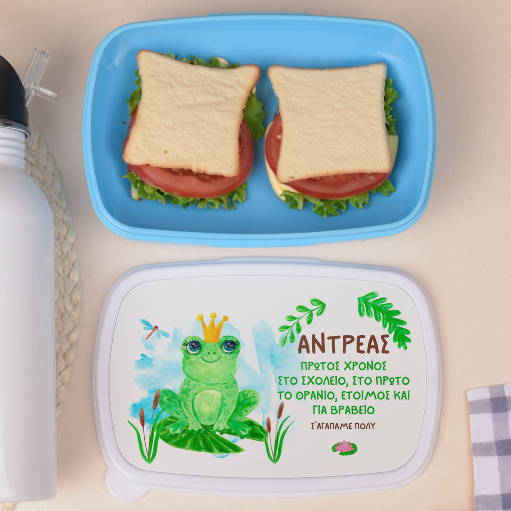 Frog - Plastic Lunch Box