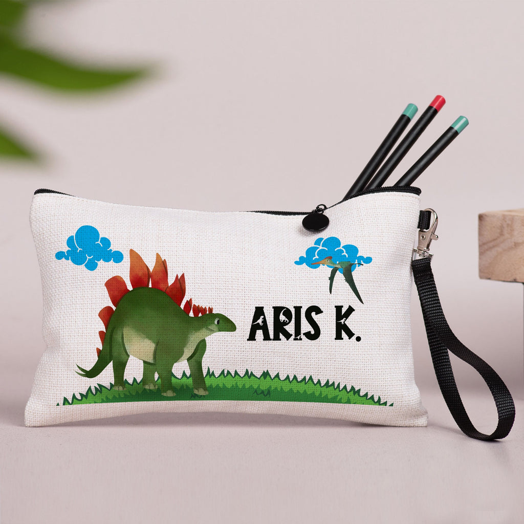 Dinosour - Linen Pencil Case - GOTShirts