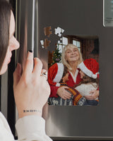 Merry Christmas Grandmother - Magnetic Puzzle & Wine Mug Gift Box - GOTShirts