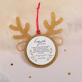 Grandma - Glitter Reindeer Ornament - GOTShirts