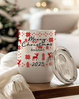 Merry Christmas - Magnetic Puzzle & Wine Mug Gift Box - GOTShirts