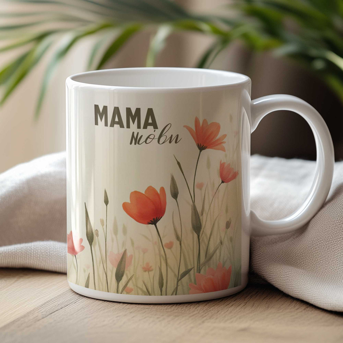 Mom Flowers - Ceramic Mug 330ml - GOTShirts