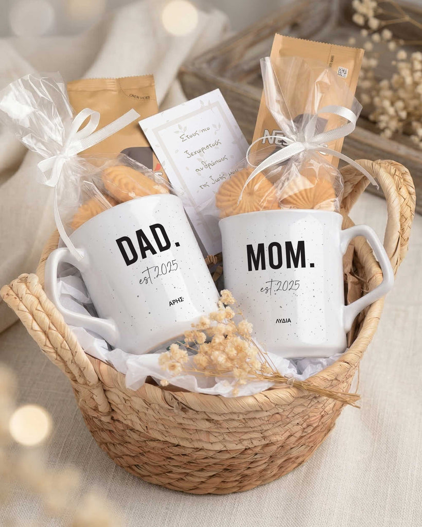 Dad & Mom - Basket Gift Set - GOTShirts