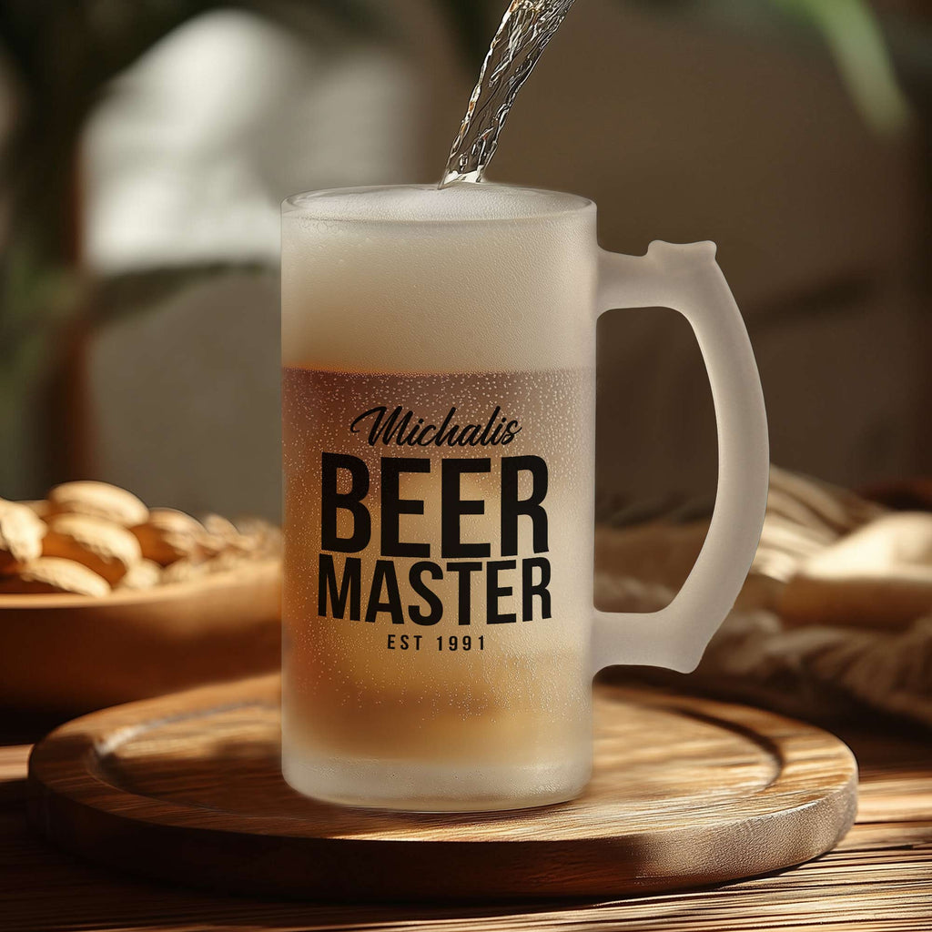 Beer Master - Frosted Beer Glass - GOTShirts
