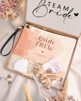 Pink Bride Crew - Makeup Bag Gift Box - GOTShirts