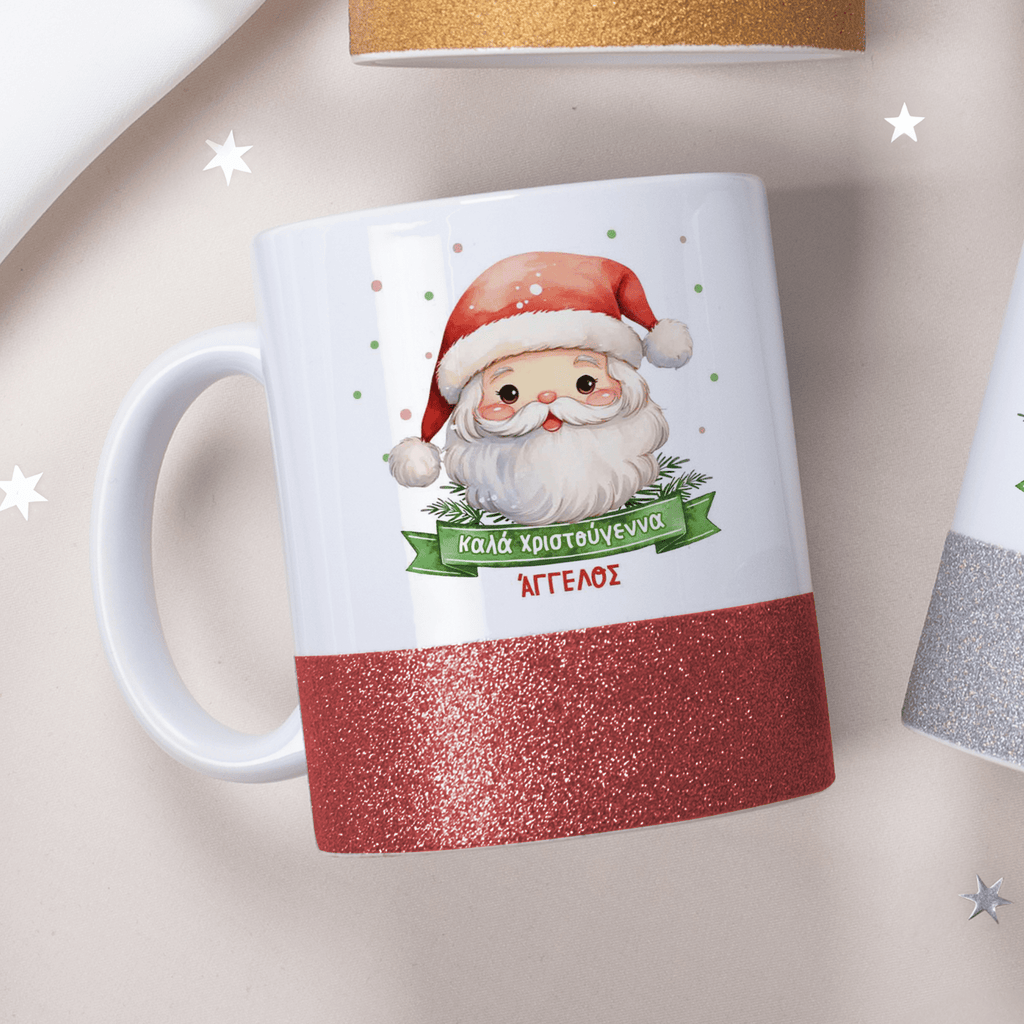 Santa Claus - Ceramic Glitter Mug - GOTShirts
