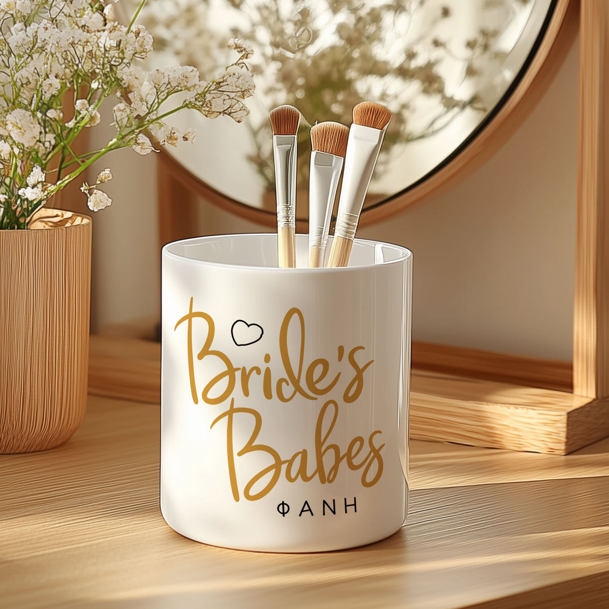 Bride's Babes - Makeup Brush Holder Gift Box - GOTShirts