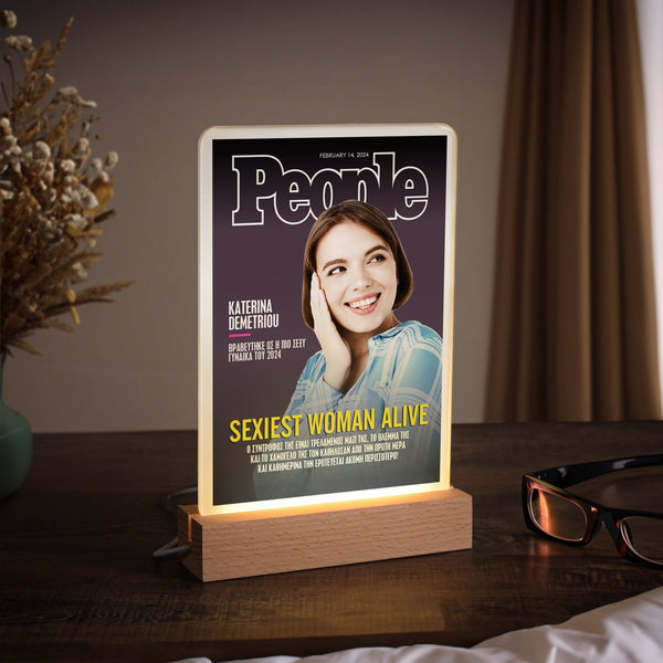 Magazine Design - Night Light Frame - GOTShirts