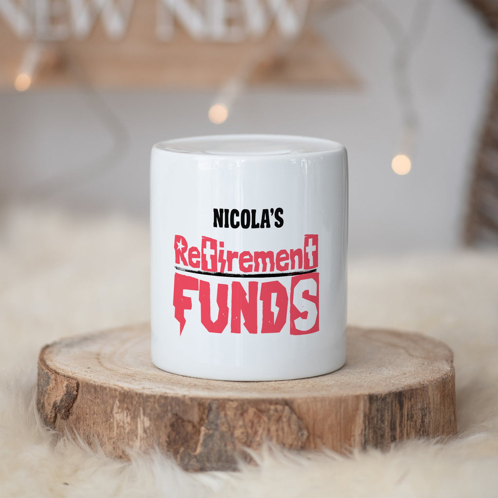 Retirement Funds - Ceramic Money Bank - GOTShirts