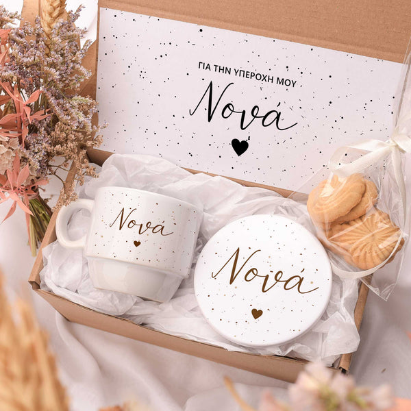 Godparents - Ceramic Mug & Coaster Gift Box - GOTShirts