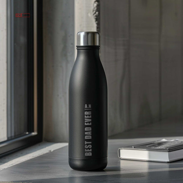 Personalized Engraved Black Bowling Bottle 500ml - GOTShirts