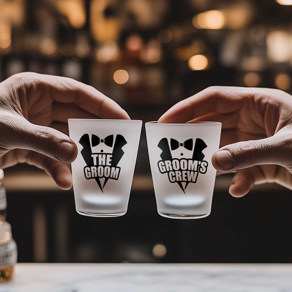 Frosted Shot Glass - Set Of 4 - GOTShirts