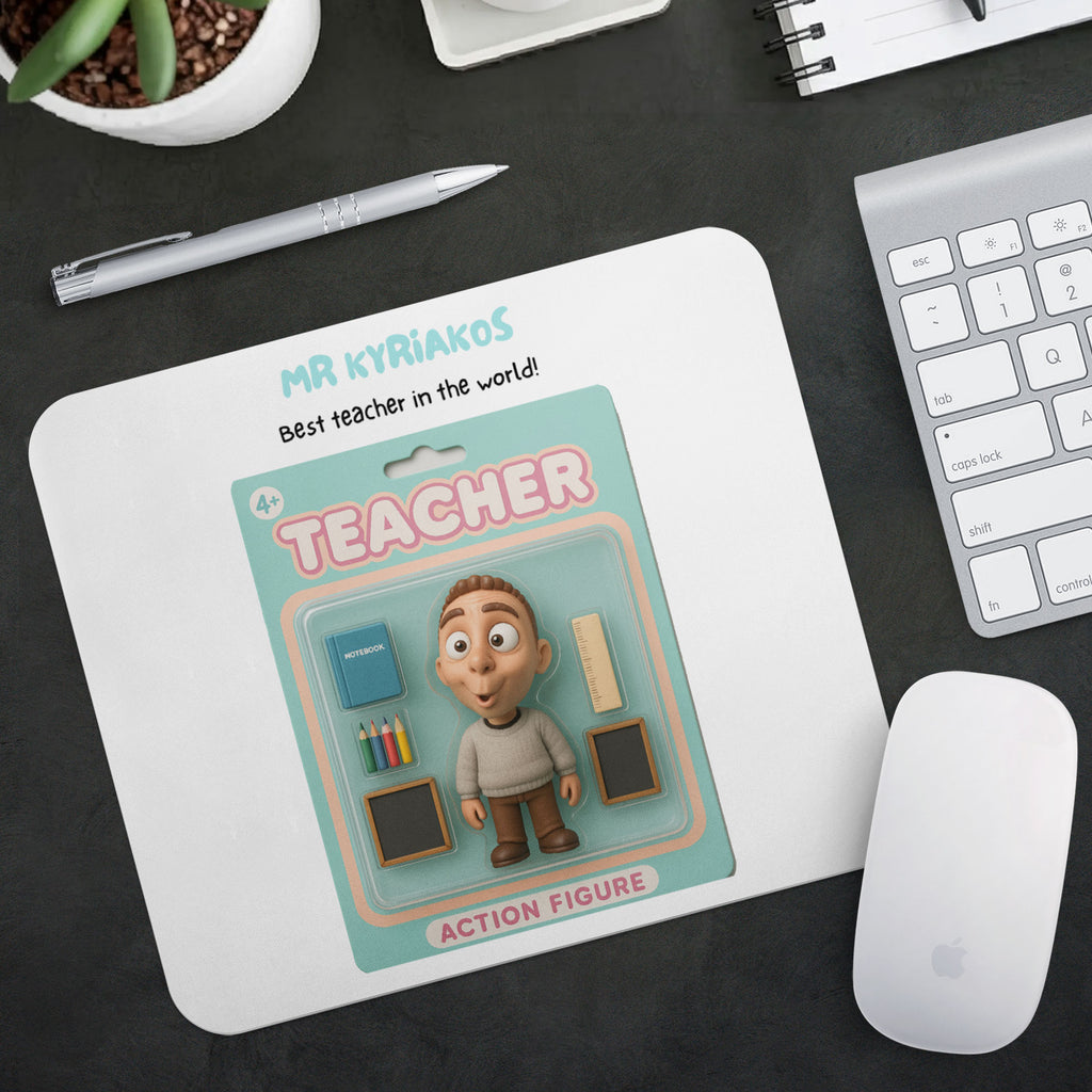 Teacher's Figure - Mousepad - GOTShirts