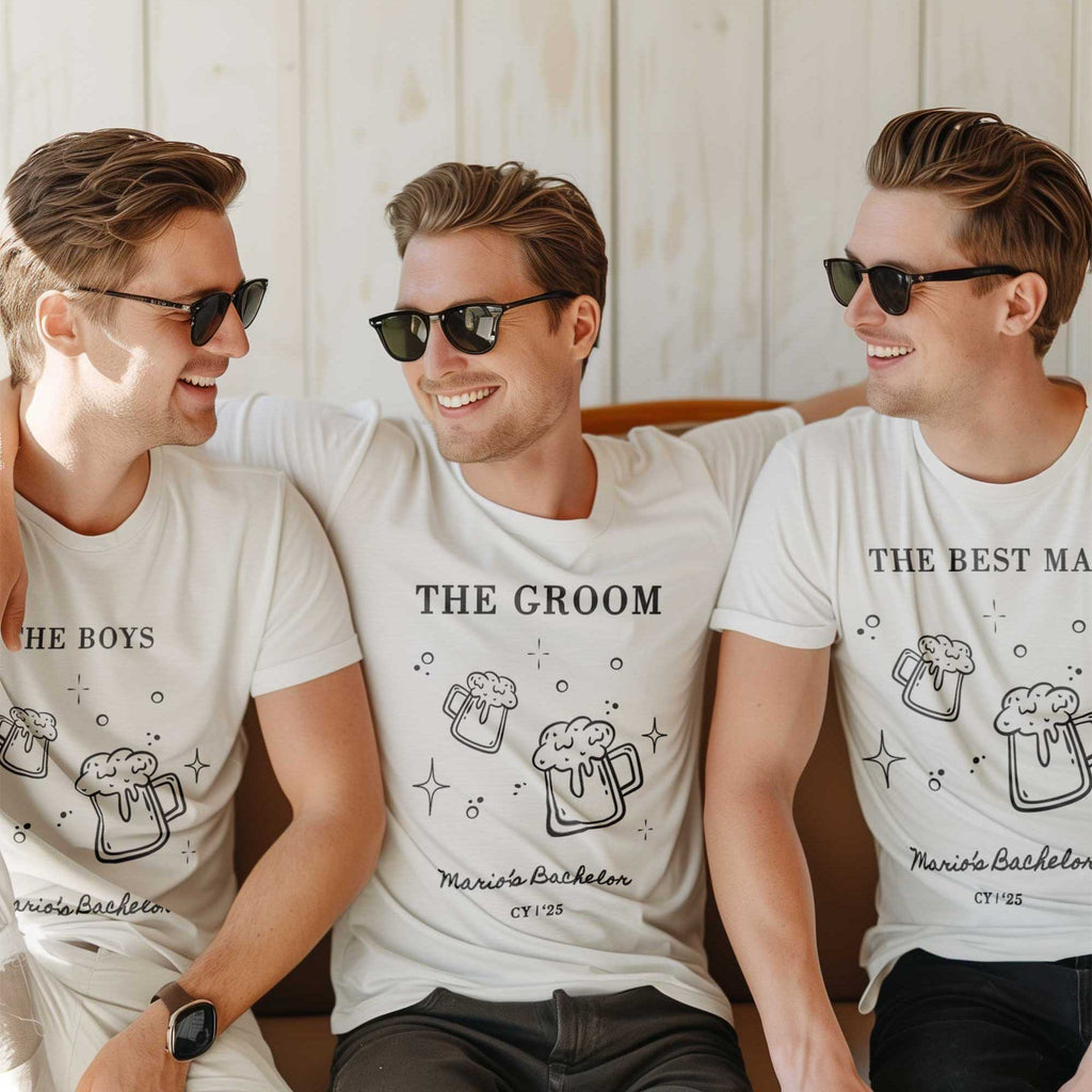 Bachelor Beer Crew - T-shirt - GOTShirts