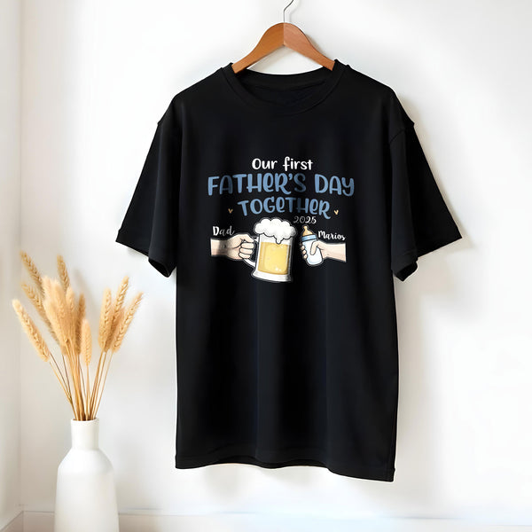 Our First Father's Day - T-shirt - GOTShirts
