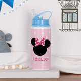 Cute Girl Mouse - Kids Aluminum Bottle 600ml - GOTShirts