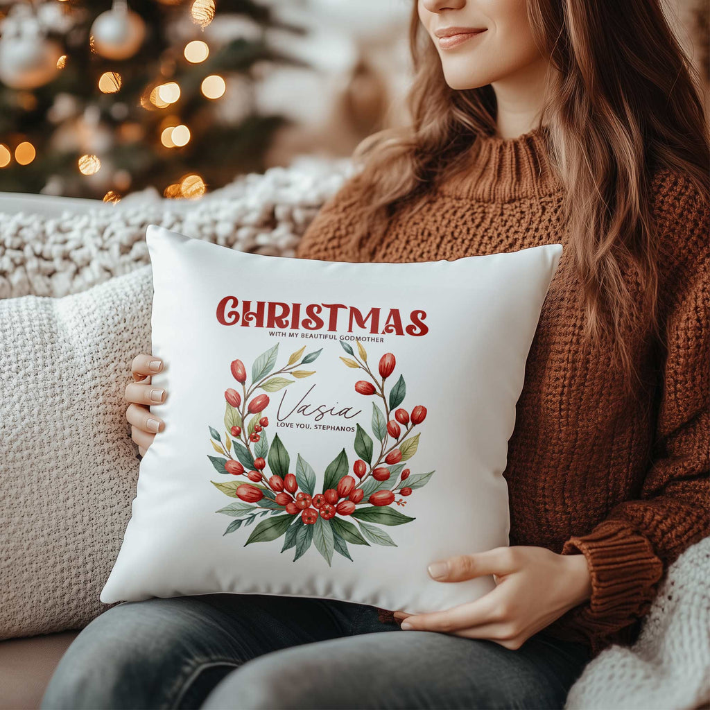 Beautiful Godmother - White Pillow - GOTShirts