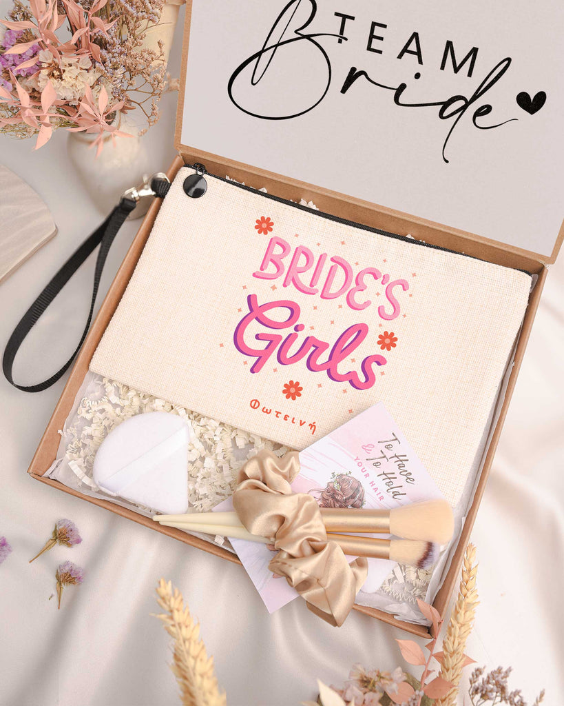 Bride's Girls - Makeup Bag Gift Box - GOTShirts