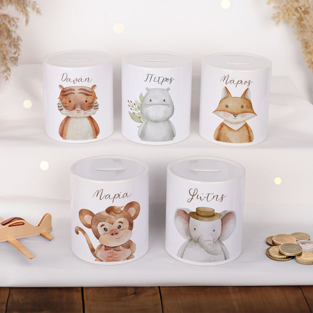 Animals - Ceramic Money Bank - GOTShirts