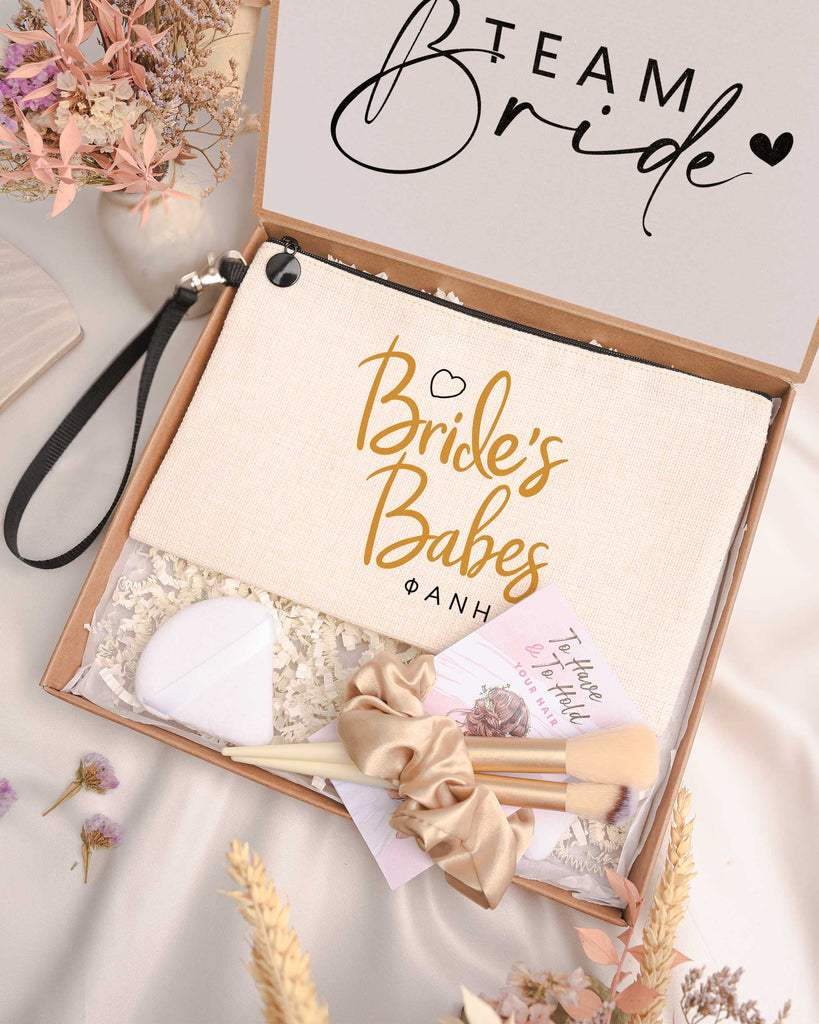 Bride's Babes - Makeup Bag Gift Box - GOTShirts